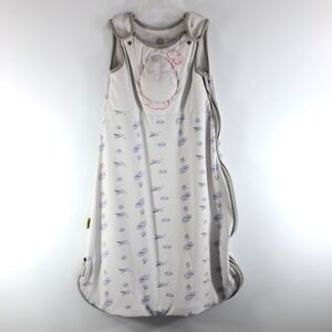 Nested Bean Wearable Blanket Zen Sack Sleep Sack M 6-15 M Rabbit Clouds *READ*